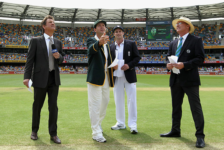 Ashes day one: The toss