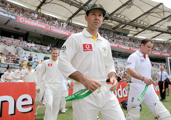 Ashes 2010: Ricky Ponting and Andrew Strauss