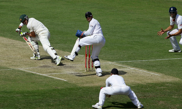 Ashes 2010: Marcus North is dismissed