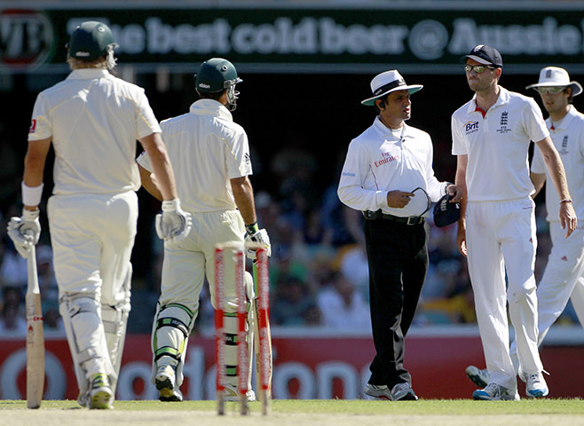 Ashes 2010: Ricky Ponting and James Anderson