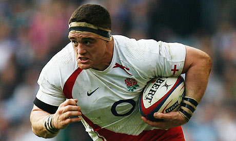 England's Andrew Sheridan 