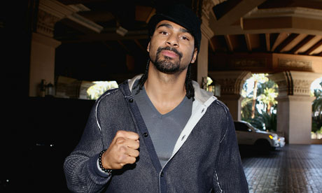 David Haye in Las Vegas