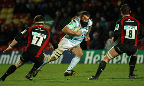 Sebastien Chabal Racing Metro Saracens