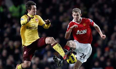 Darren Fletcher Manchester United Arsenal