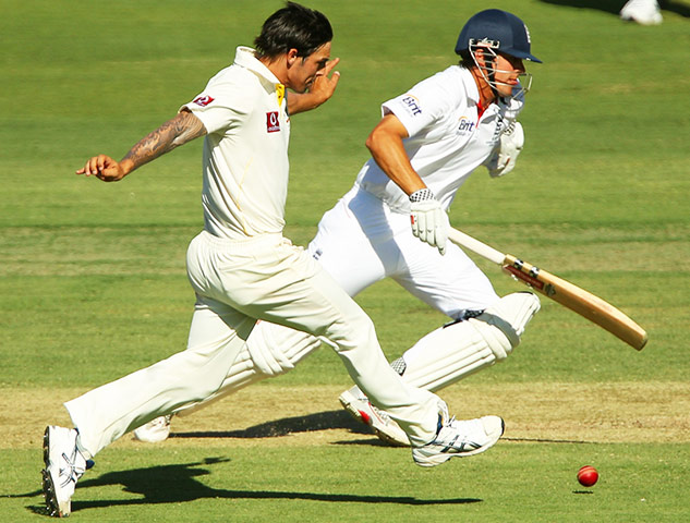 Ashes 2010: Mitchell Johnson and Alastair Cook