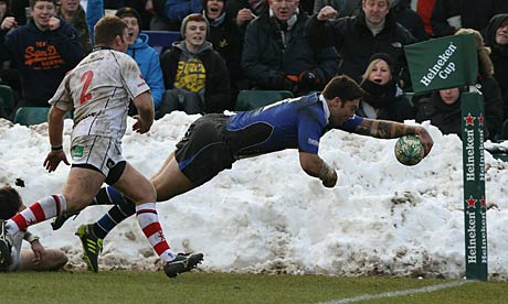Bath v Ulster - Heineken Cup - Matt Banahan of Bath