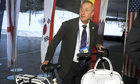 Johan Cruyff, Dutch football legend and
