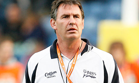 The former Sale Sharks head coach Mike Brewer
