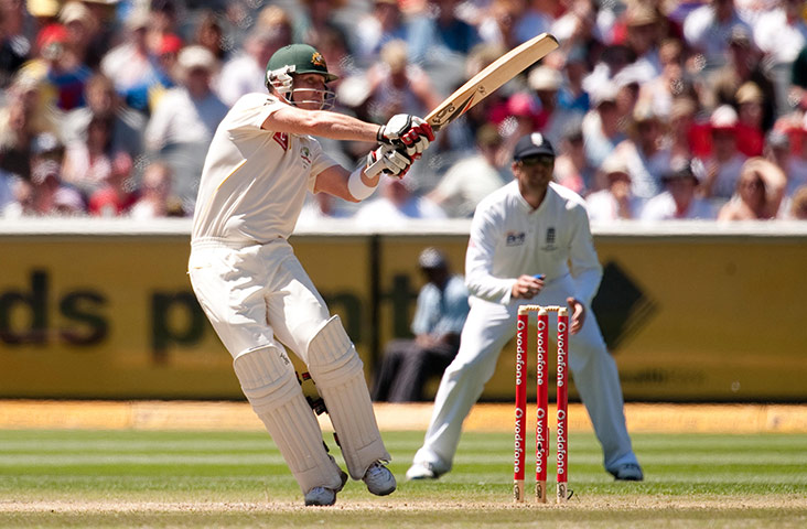 Ashes 2010: Brad Haddin bats