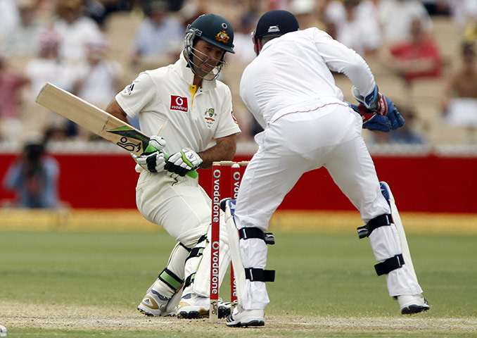 Ashes 2010: Ricky Ponting and Matt Prior