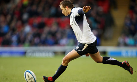 Dan Parks of Cardiff Blues and Scotland