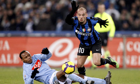 Inter's Wesley Sneijder