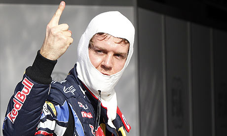 It is the sixth pole of Sebastian Vettel's career Photograph Luca Bruno AP