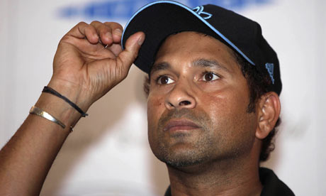 Sachin Tendulkar, the India cricketer