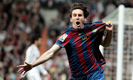 lionel messi barcelona 2010. Lionel Messi celebrates