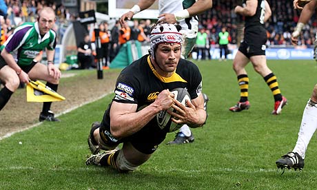 Dan Ward-Smith scores for Wasps
