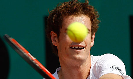 andy murray. Andy Murray does his best