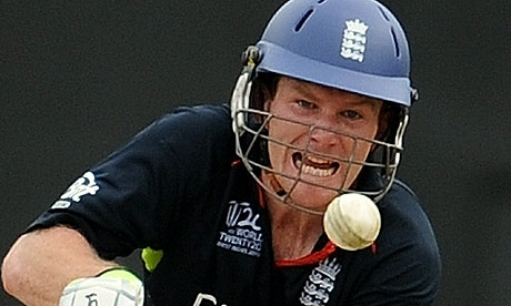 England cricketer Eoin Morgan in action against Ireland
