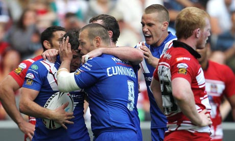 Paul Wellens, left, of St Helens
