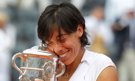 Schiavone makes French Open history