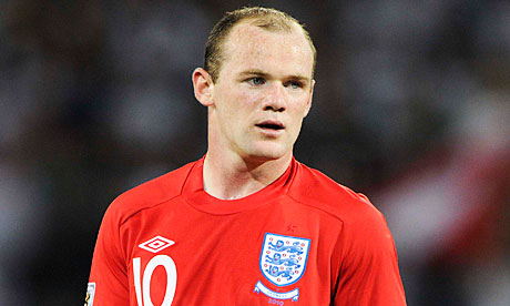 Wayne Rooney failed to score in England's 2010 World Cup games in South 