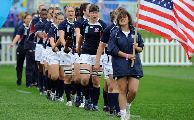 Women's rugby: USA arrive