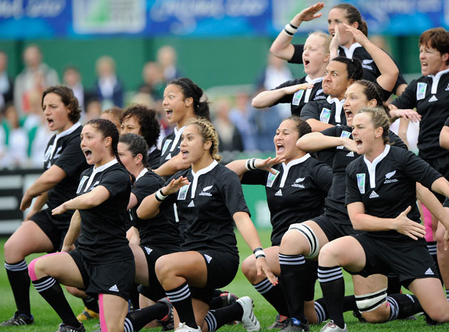 Women's rugby: New Zealand's haka