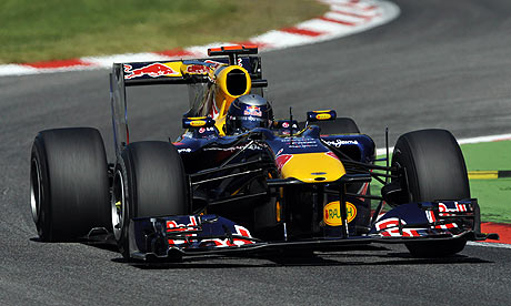 Sebastian Vettel recorded the fastest time during practice for the Italian 