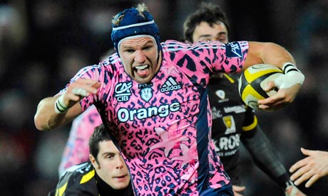 James Haskell of Stade Francais and England