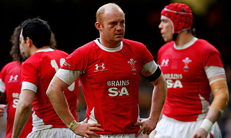 Martyn Williams during the 2010 Six Nations