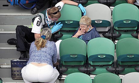 Tennis fan in Melbourne