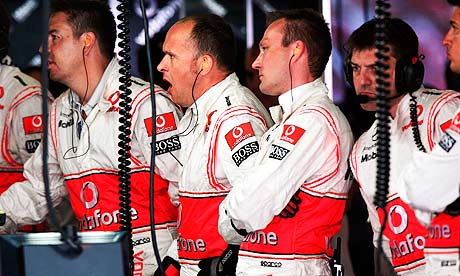 McLaren have announced changes to their engineering staff for the 2011 F1