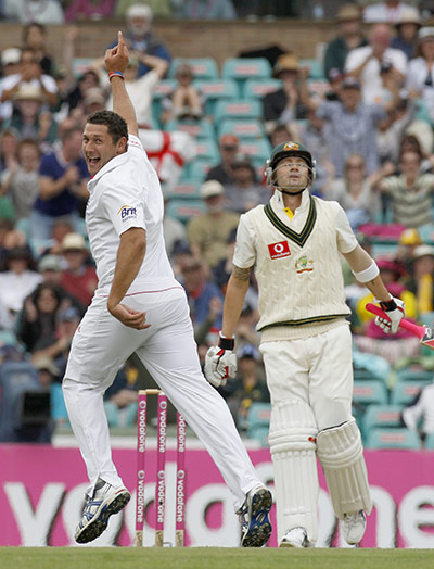 Ashes 2010: Tim Bresnan dismisses Michael Clarke