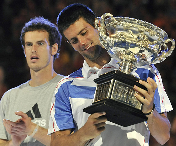 Australian Open final: Andy Murray and Novak Djokovic