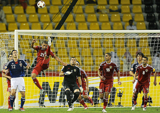 Jordan v Japan (with ball)