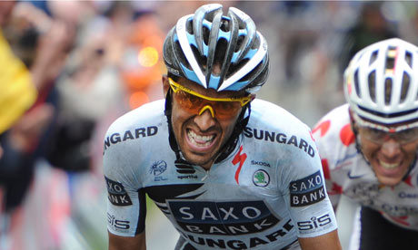 Alberto Contador has maintained his innocence