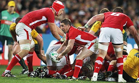 Wales take on Australia in the Rugby World Cup third-place play-off