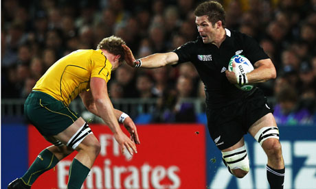 Richie McCaw of the All Blacks