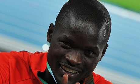 Abel Kirui retain his world marathon title in Daegu last month