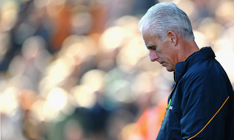 Mick McCarthy of Wolves came under pressure from fans before his team came back to draw with Swansea