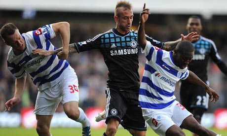 Chelsea's Raul Meireles makes life difficult for QPR