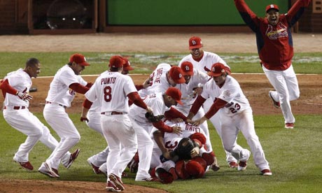 St Louis Cardinals win World Series