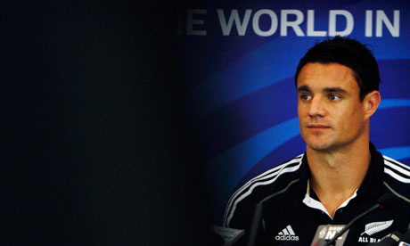 Dan Carter, the New Zealand captain
