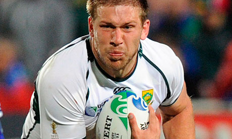 Frans Steyn, South Africa centre