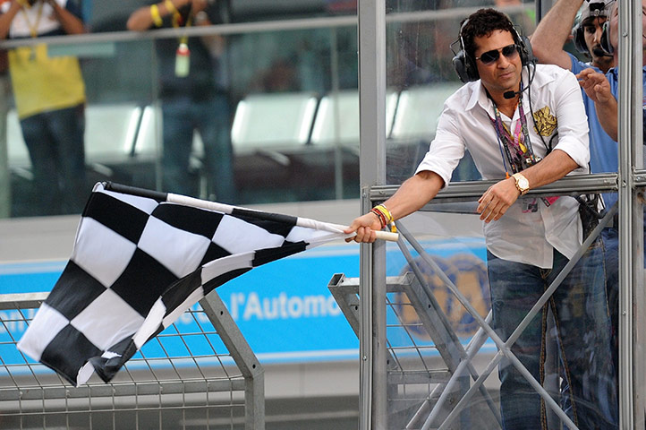 Indian Grand Prix: Tendulkar