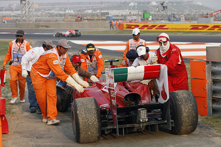 Indian Grand Prix: Felipe Massa