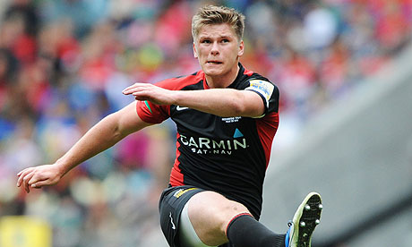 The Saracens centre Owen Farrell