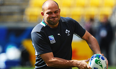 Ireland hooker Rory Best