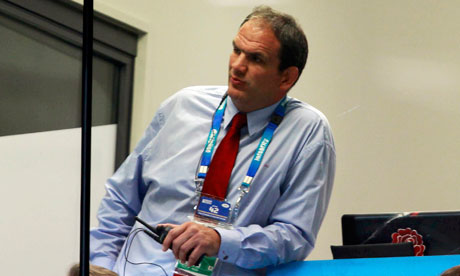 The England coach, Martin Johnson, faces an uncertain future