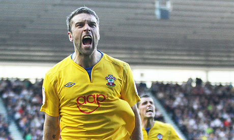 Rickie Lambert is Southampton's top-scorer so far this season with 11 goals in all competitions